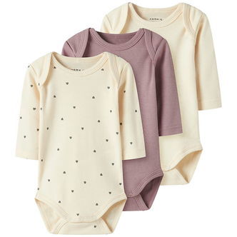 Name It Body l/æ - 3-pak - NbfBody - Summer Sand