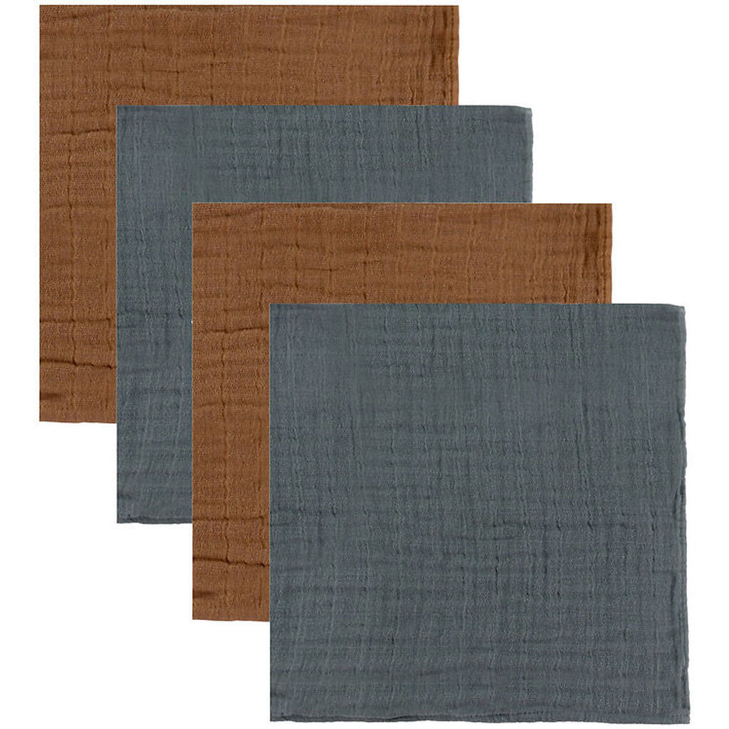 Pippi Stofbleer - 4-pak - 65x65 - Indian Tan