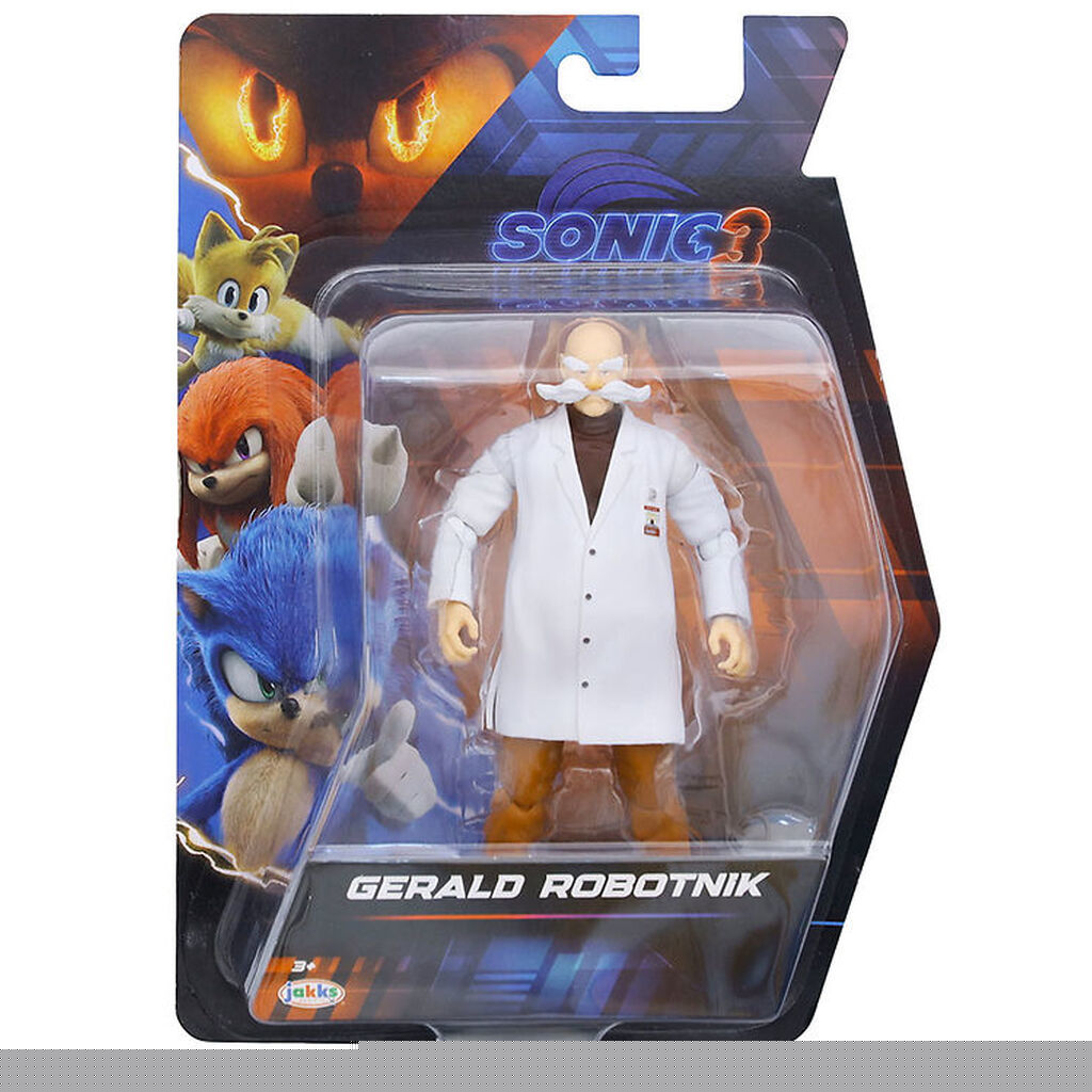 Sonic Legetøjsfigur - 13 cm - Sonic 3 - Gerald Robotnik
