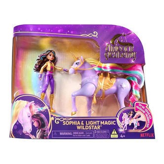 Unicorn Academy Legetøjsfigurer - 14 cm - Sophia & Light Magic W