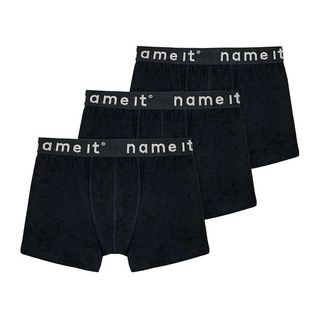 Name It Boxershorts - Noos - NkmBoxer - 3-pak - Sort