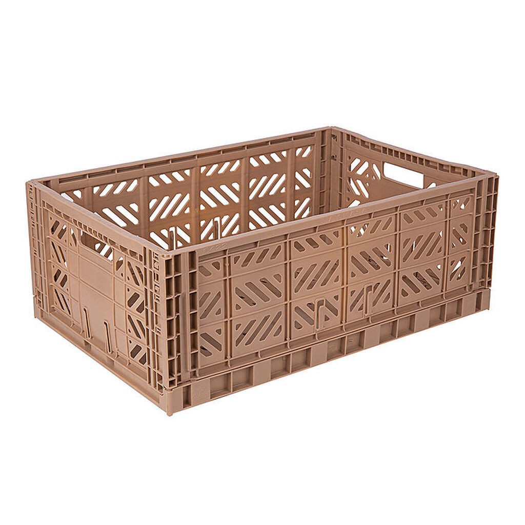 Aykasa Foldekasse - 60x40-22 cm - Maxi - Warm Taupe