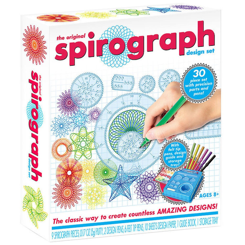 Spirograph Tegnesæt - 30 dele - Basis