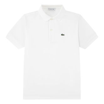 Lacoste Polo - Piqué - Hvid