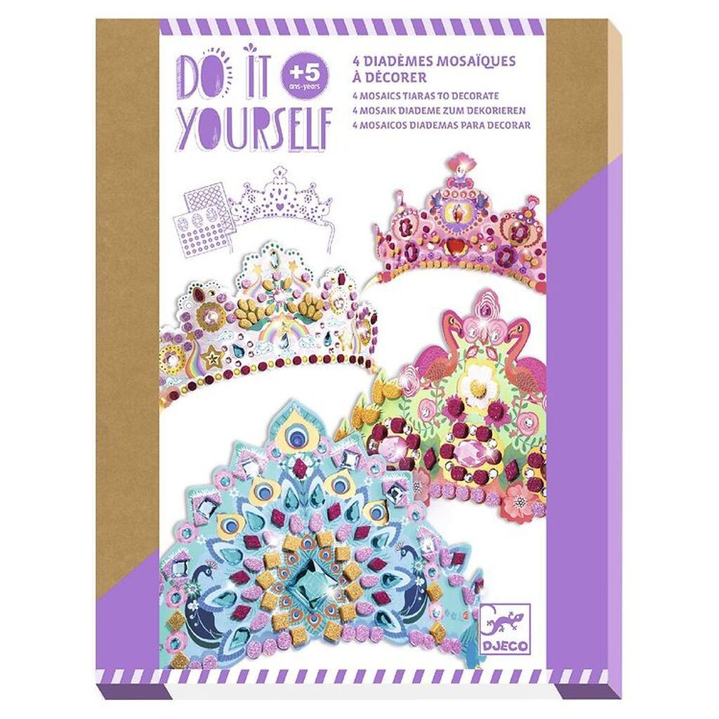 Djeco Diademer - DIY - Som En Rigtig Prinsesse