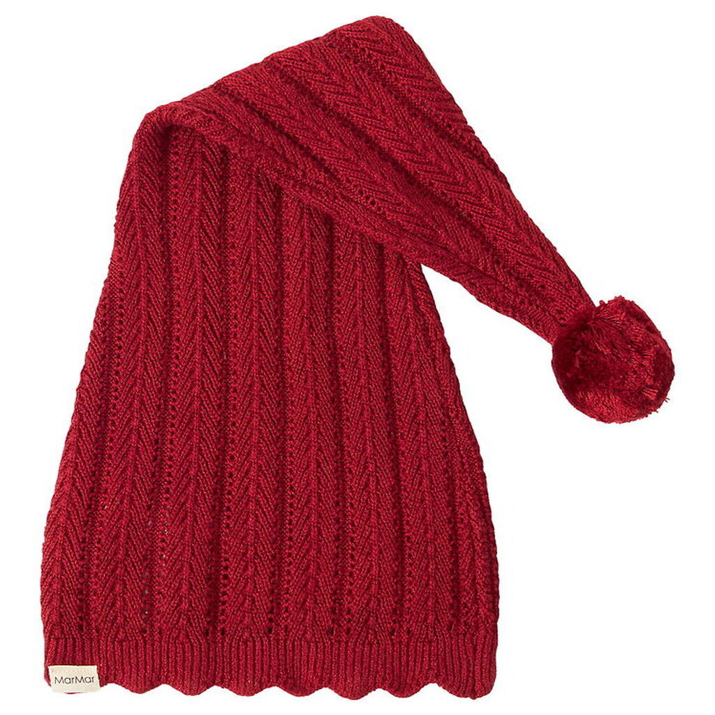 MarMar Nissehue - Strik - Alfen - Hibiscus Red