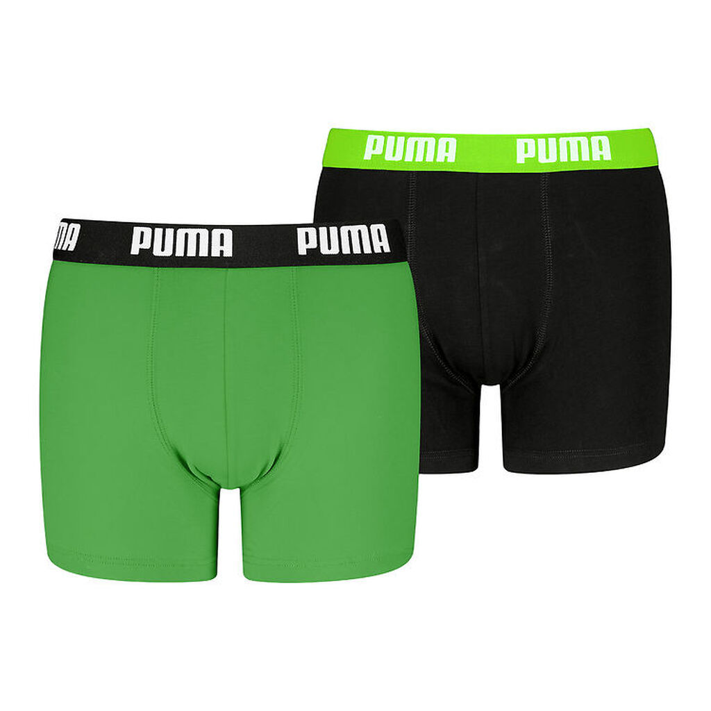 Puma Boxershorts - Everyday - 2-pak - Grøn/Sort