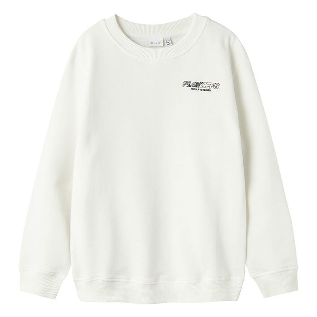 Name It Sweatshirt - NkmBesom - Cloud Dancer