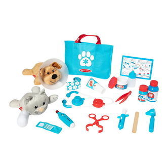 Melissa & Doug Legesæt - Dyrlæge - 24 Dele
