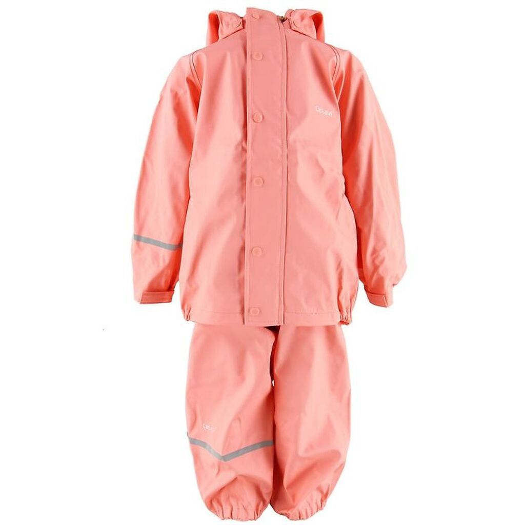 CeLaVi Regntøj m. Seler - PU - Koral