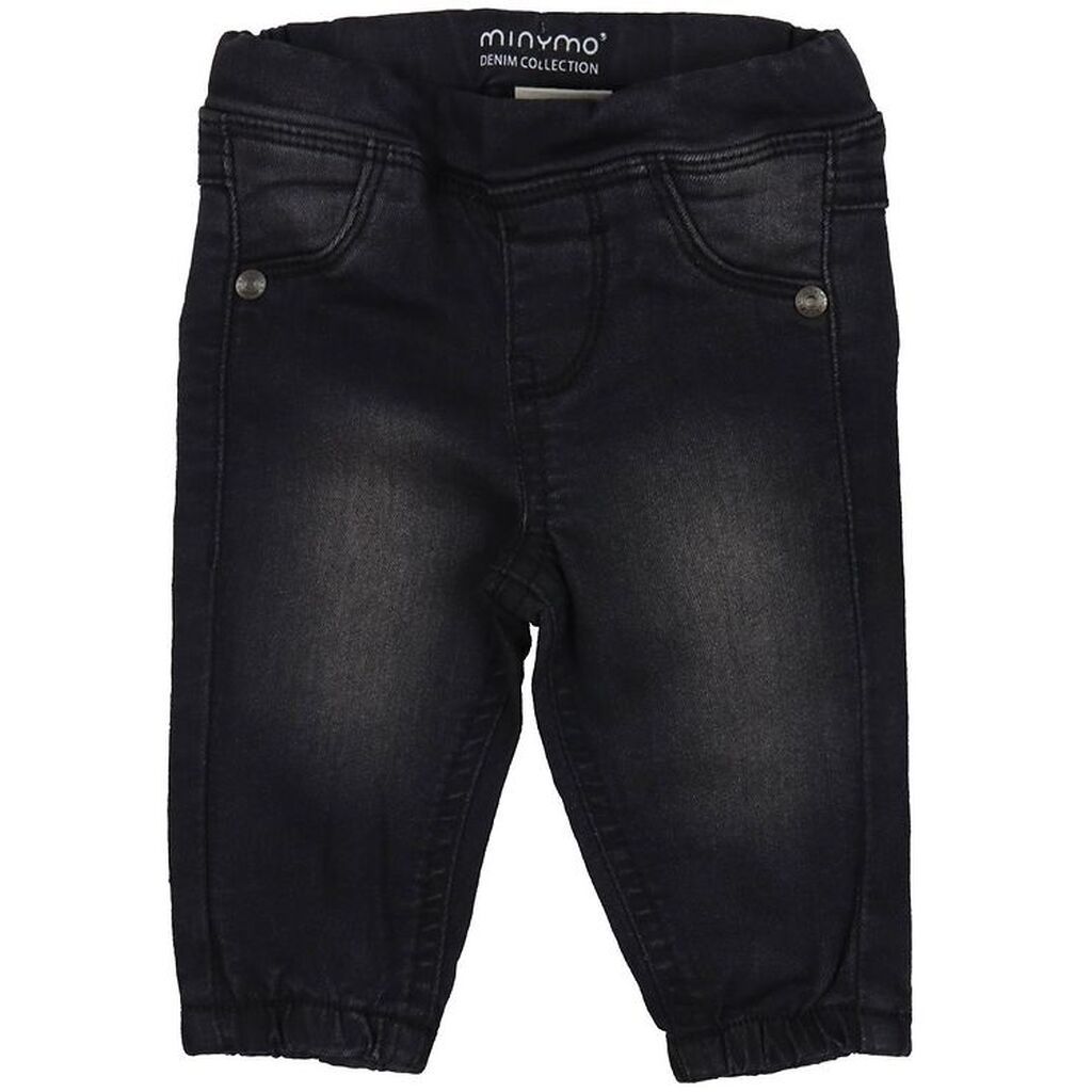 Minymo Jeans - Loose Fit - Grey Black