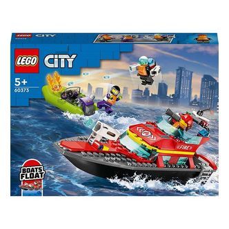LEGOÂ® City - Brandvæsnets Redningsbåd 60373 - 144 Dele