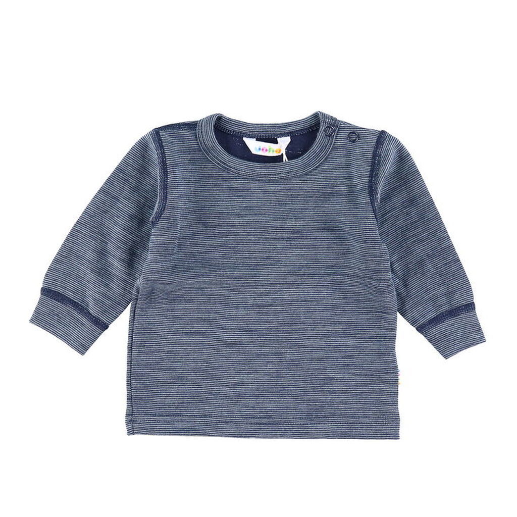 Joha Bluse - Uld - Blå