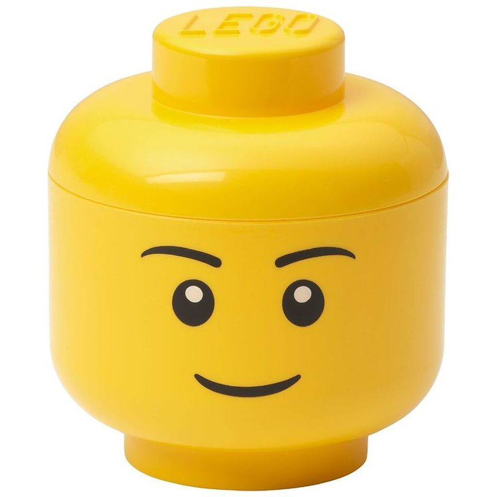 LEGOÂ® Storage Opbevaringsboks - Mini - Hoved - 10 cm - Dreng