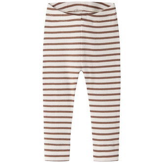 Name It Leggings - Rib - Noos - NbnBani - Toasted Coconut