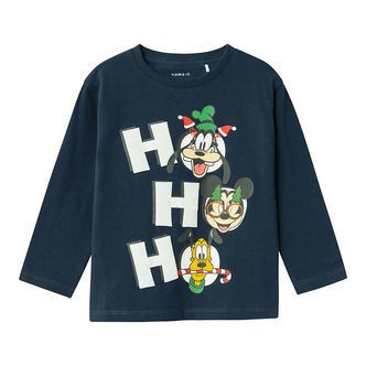 Name It Bluse - NmmSilas - Mickey - Dark Sapphire