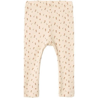 Lil Atelier Leggings - NbfGago - Noos - Fog m. Blomster