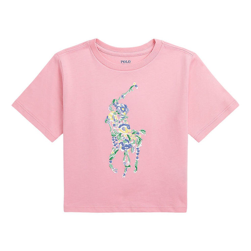 Polo Ralph Lauren T-shirt - Florida Pink m. Logo