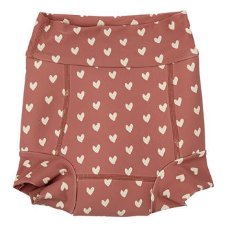 Petit Piao Blebadebukser - Diaper - Withered Rose Heart
