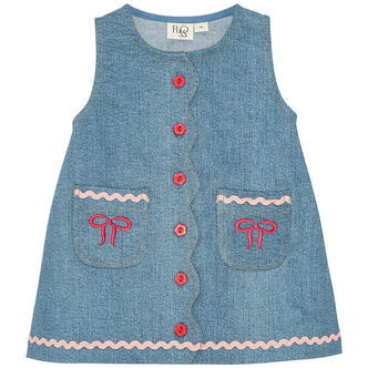 Flöss Spencer - Hazel - Denim - Mid Blue Rinse