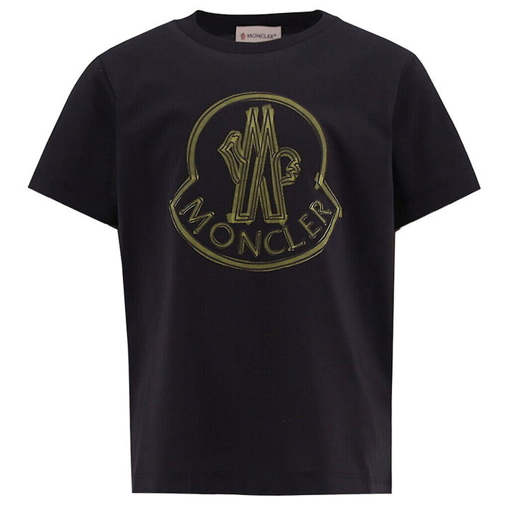 Moncler T-shirt - Sort m. Print