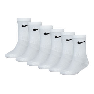 Nike Strømper - Cushioned - Dri-Fit - 6-pak - White