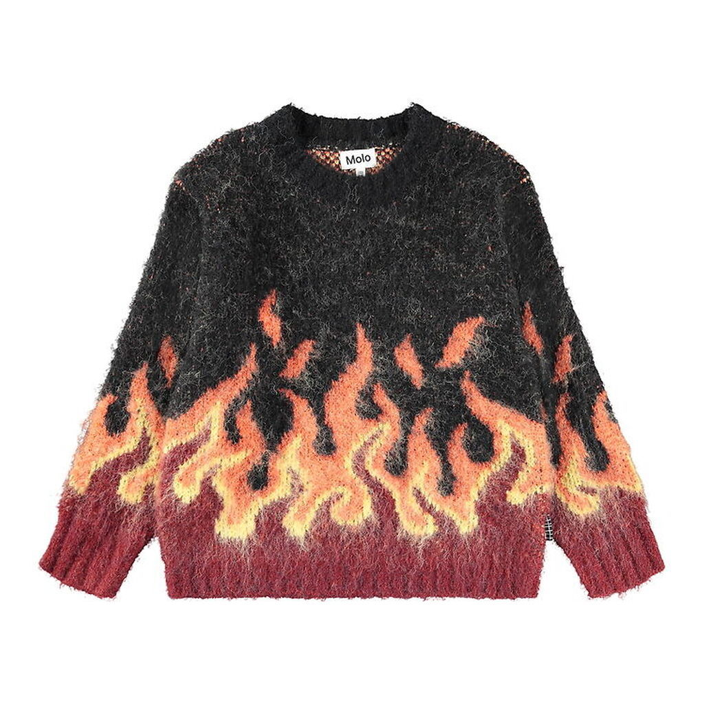 Molo Bluse - Strik - Bello - Flames