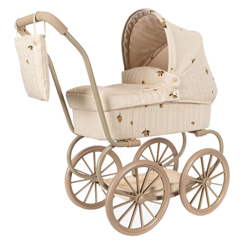 Konges Sløjd Dukkevogn - Minnie - Lemon