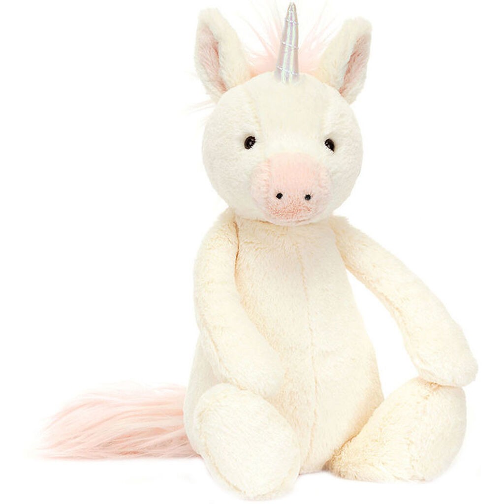 Jellycat Bamse - 9x18 cm - Bashful Unicorn
