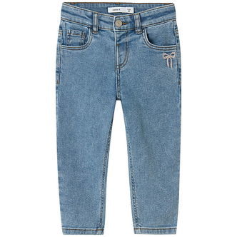 Name It Jeans - Noos - NmfBella - Medium Blue Denim/Bom Embroide
