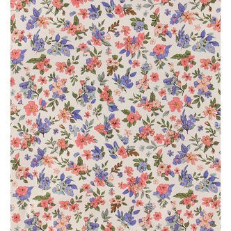 Nørgaard Madsens Sengetøj - Junior - Beige m. Blomster