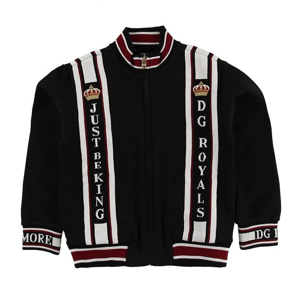 Dolce & Gabbana Cardigan - Sort m. Logo
