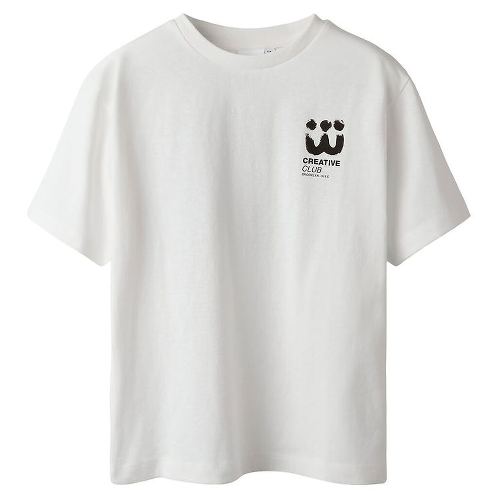 Name It T-shirt - NkmFelix - Cloud Dancer