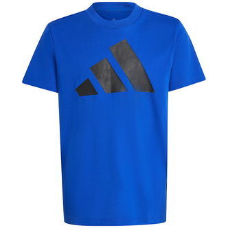 adidas Performance T-shirt - J BL TEE 160 - Royal Blue/Black