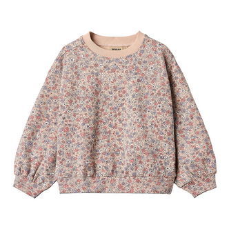 Wheat Sweatshirt - Lia - Rose Dust Flowers