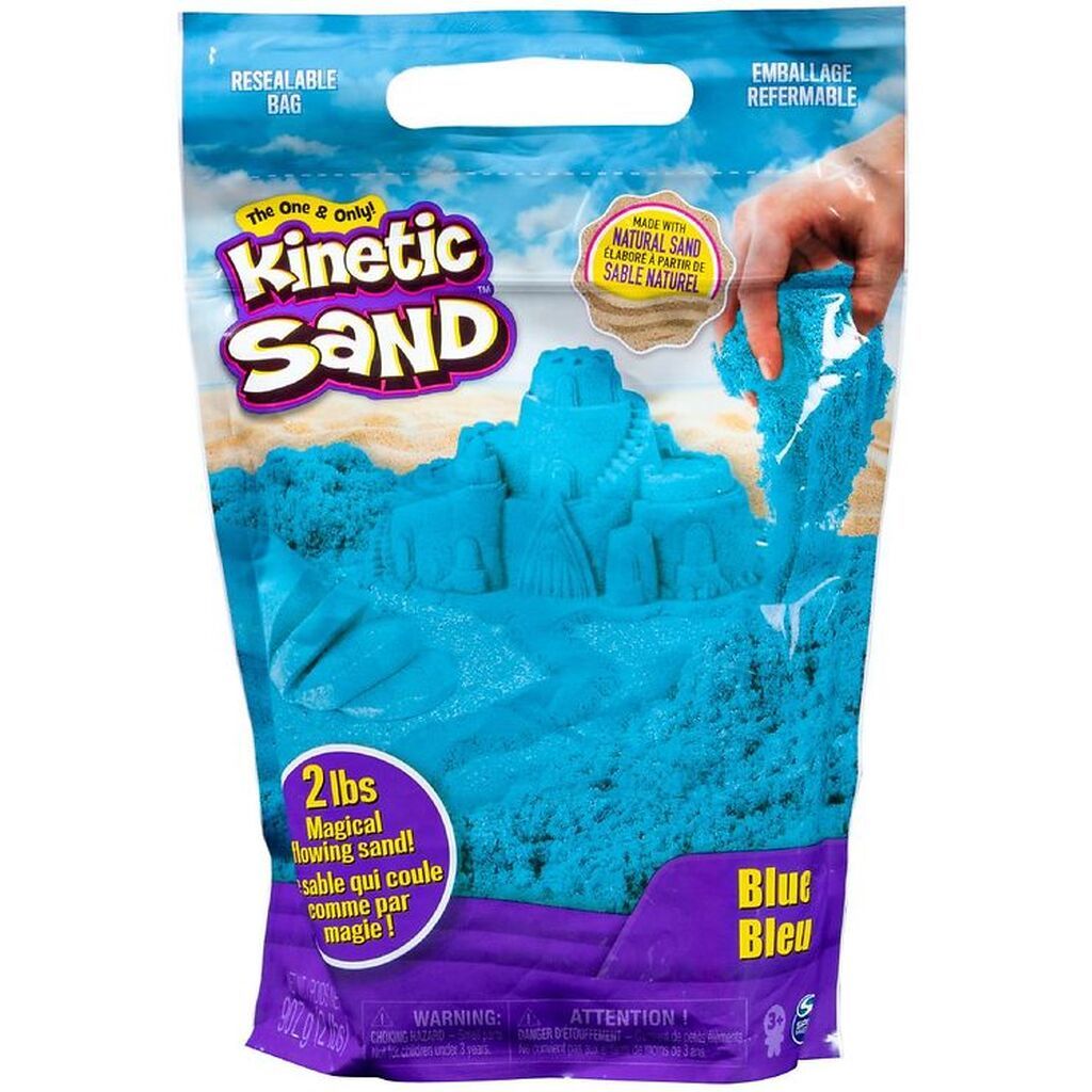 Kinetic Sand Strandsand - 900 gram - Blue