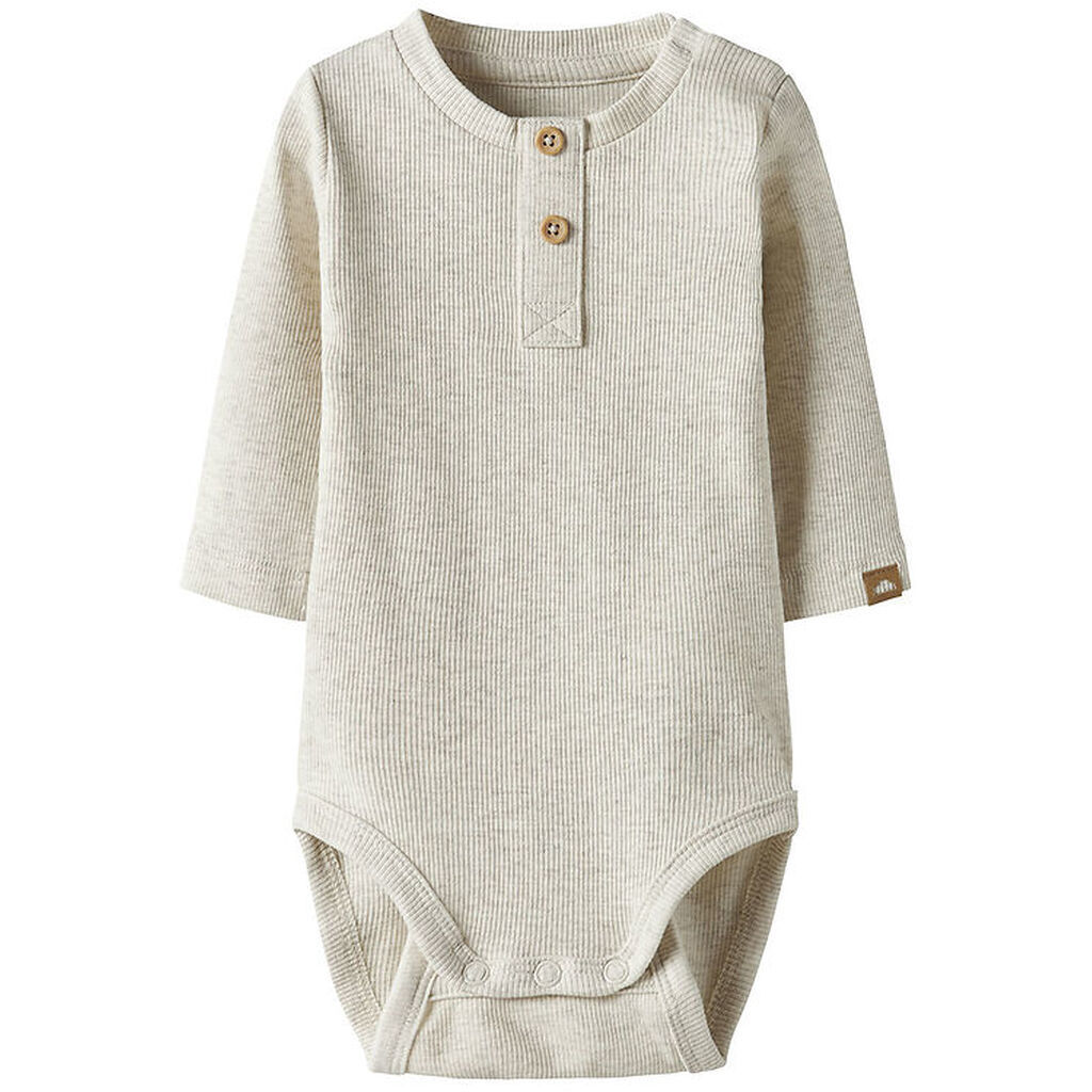 Name It Body l/æ - Rib - NbmTopper - Peyote Melange