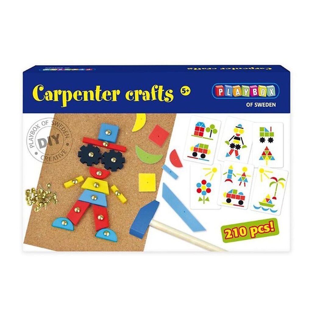 Playbox Kreativt Sæt - Hammer/Søm
