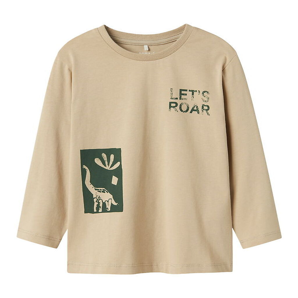 Name It Bluse - NmmNiklaus - Island Fossil m. Print