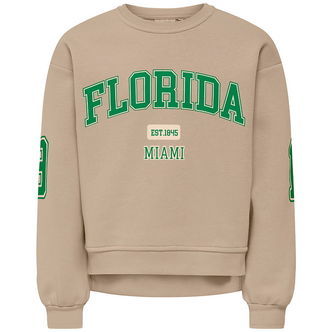 Kids Only Sweatshirt - KogVictory - Humus/Florida/Medium Green