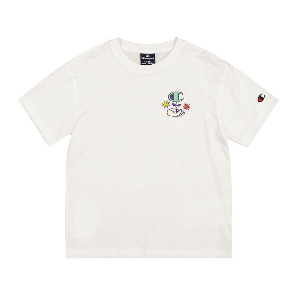 Champion T-shirt - Crewneck - White