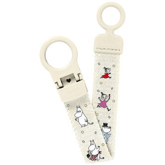 BIBS x Moomins Suttesnor - Loop Clip - Ivory