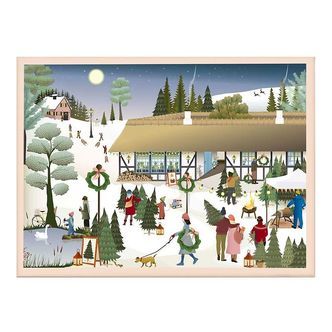 Vissevasse Puslespil - 1000 Brikker - Christmas Tree Farm
