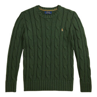 Polo Ralph Lauren Bluse - Strik - Bottle Green