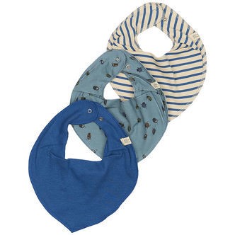 Petit Piao Savlesmække - Rib - Modal - 3-pak - Beetle