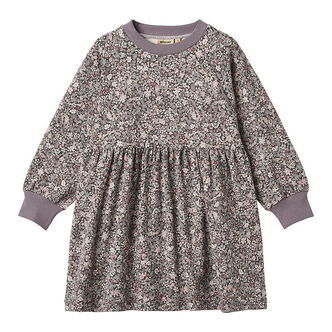 Wheat Kjole - Dorthea - Purple Stone Flowers