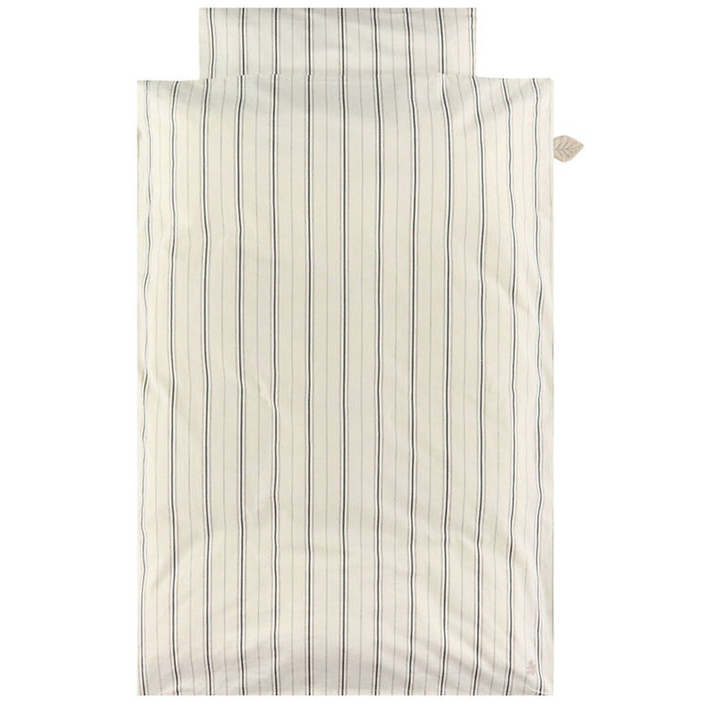 Sebra Sengetøj - Baby - Cream Stripe