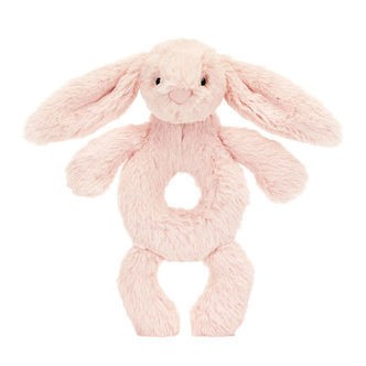 Jellycat Ringrangle - 18x8 cm - Bashful Bunny - Baby Pink