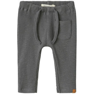 Lil Atelier bukser - Rib - NbmRajo - Poppy Seed