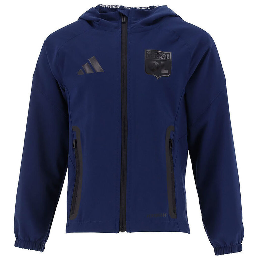 adidas Performance Cardigan - Olympique Lyonnais - Team Navy Blu